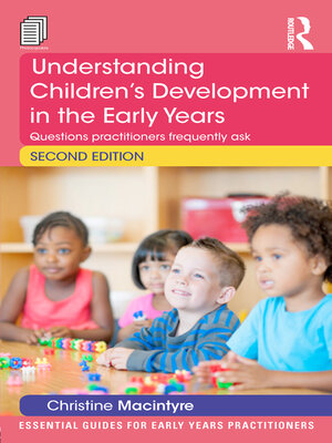 cover image of Understanding Children's Development in the Early Years
